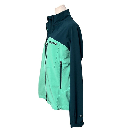 Marmot Women's Estes Celtic Deep Teal Full Zip Jacket Size Large - Picture 4 of 9